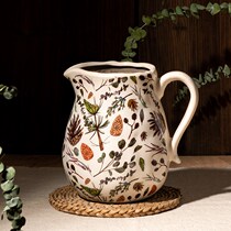 Orphan ceramic vase ornaments living room flower arrangement creative dry C vase art retro pastoral style American European