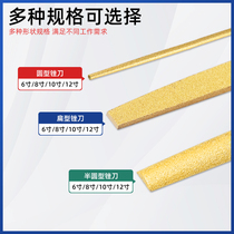 Sufa wear-resistant welding coarse sand diamond o diamond file alloy file tool grinding emery file flat