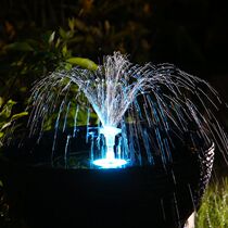 Solar fountain automatic fish pond outdoor courtyard rockery circulating water pump to increase O oxygen small household water tank spray