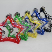 Large five-pointed star bell ring ktv hand bell flower drum H ring bell ring KTV adult band