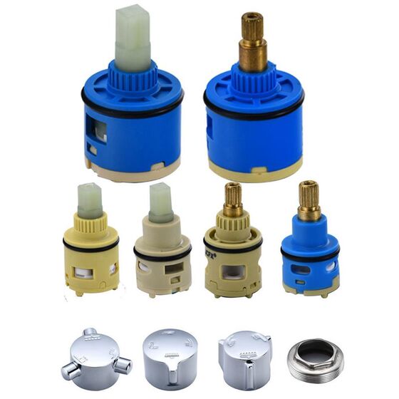 淋浴花洒分水器阀芯二三四档切换阀水龙头调节冷热混水阀维修配件