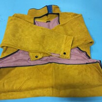 Precision casting ZONKING heat-insulating flame-retardant and spark-proof welder labor protection clothing welding leather apron with sleeves