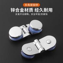 Delicatessen display side shop wine cabinet 18 round double hinge door hinge frameless glass door hinge 0 window