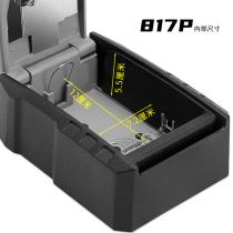 Direct sales large and thickened metal password key box cats eye box construction site anti-theft door engineering wall hanging