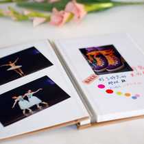 Qiao Yinxiang kraft paper handmade DIY photo album adhesive laminated photo album 25 pages 50 sides