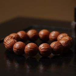 오리지널 파일 품질, 요리되지 않은 피닉스 깃털 현지 폭군 이중 지느러미 호박 원숭이 C-Head 팔찌 남성과 여성 스타일 작은 호두 보디 디