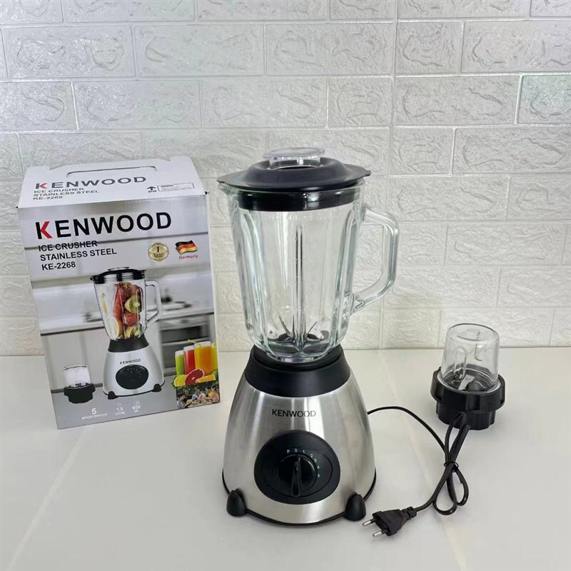 Blender Foreign Trade Multifunctional Food Processor Blender Glass Cup Juicer Grinder