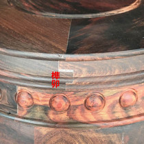 Rosewood drum stool Rosewood drum stool Cochin Dalbergia Laos rosewood drum stool