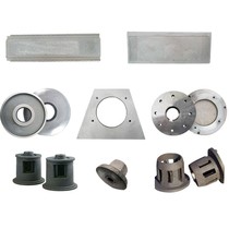 E machine ladder wheel plate accessories throwing directional split roof wall panel end blade plate sleeve side impeller shaped plate shot sandblasting machine shot