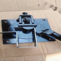 Manual flat iron bending machine bender steel plate copper plate flat A iron right angle 90 degree bending machine bending manual bending
