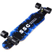 Beginner longboard skateboard four-wheel teenagers and children professional road dance adults street car girls boys and girls
