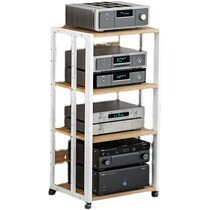 Amplifier rack speaker bracket adjustable spacing multi-layer amplifier audio HIFIR cabinet mobile home equipment