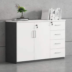 Furniture office filing cabinet low cabinet storage cabinet bedroom office cabinet combination tea cabinet with lock information