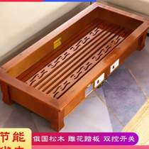 Quick-release explosive new 2-meter large solid wood household fire box heater K fire heater electric fire bucket foot warmer to bake feet