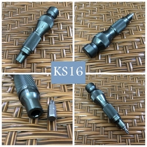 6 35mm magnetic manual aluminum alloy handle bearing screwdriver driver suitable for 1 4-inch screwdriver hexagonal bit