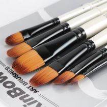 Oil repair and coloring brush for coloring wood furniture repair and beauty materials row pen and hook line pen oil paint brush set