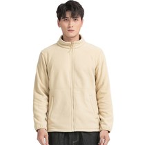 New autumn fleece jacket thickened and warm 320g composite polar I fleece jacket stand-up collar cardigan outdoor wear versatile