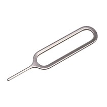 Suitable for Apple mobile phone card extractor iphone Android SIM card extractor extended card pin 304 stainless steel card extractor pin