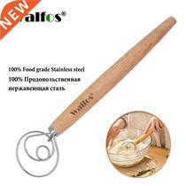 WALFOS Stainless Steel Danish Dough Whisk Blender Cake Bread