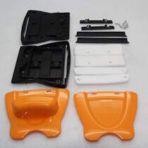 Quality imported glass accessories glue strips glass cleaner double-layer hollow window cleaner Big Mac shell cleaning cloth replacement