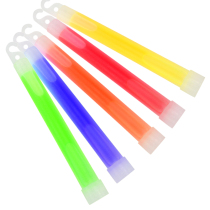 Outdoor 6-inch large fluorescent stick with hook concert fluorescent stick adventure camping luminous lighting stick survival equipment