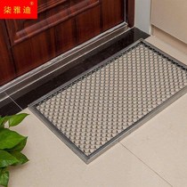 Thick steel wire foot pads floor mats anti-slip door mats wire foot nets dust absorbing mats snow and mud scraping mats