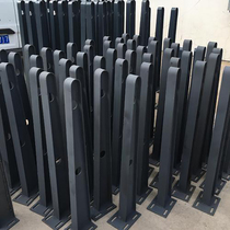 Fully welded carbon steel canopy steel beam corbel bracket stainless steel structure curtain wall claw piece beam glass suction cup bracket