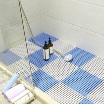 Toilet bath mat mat large household splicing shower bath