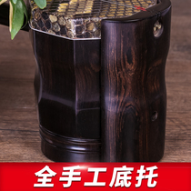 Manufacturer L Ebony Zhonghu front and back round alto Erhu instrument manufacturer J direct sales free Zhonghu box rosin strings