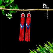 Vitesse Hair mongole Accessoires Épodes nationaux Boucles doreilles Boucles doreilles Boucles doreilles Mongolie Artisanat Accessoires Accessoires Accessoires femmes Robes mongoles