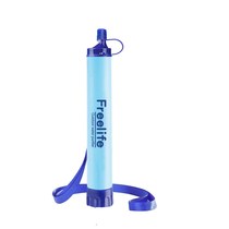 Outdoor adventure water filter straw doomsday emergency life equipment outdoor purification filter convenient direct drinking water purifier