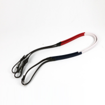 French three-color rein equestrian horse P equipment riding equipment