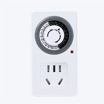 Intelligent cycle timing socket electric vehicle charging protector to prevent overcharging and automatic power-off timing switch mechanism