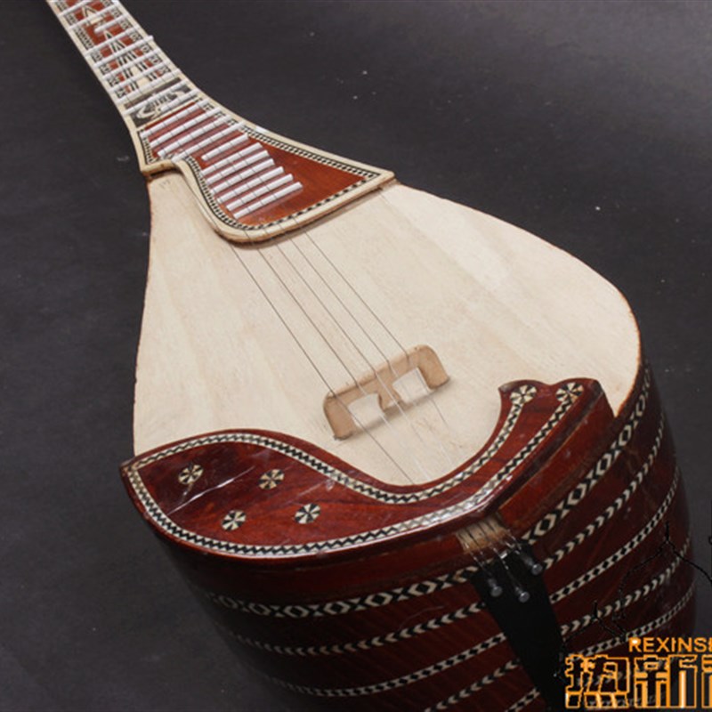 Xinjiang ethnic musical instruments Uyghur ethnic group handmade to make indigenous national Lep P instrumental bullet burble standard playing violin-Taobao