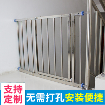 80 high gate rails child protection fences baby stairwells safety gate rails balcony pet fences stainless steel no need to fight