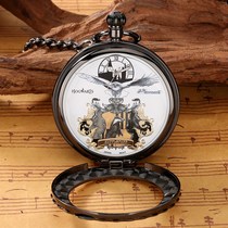 2023 new c product creative British soundscape Harry pocket watch Potter theme epoxy music box cross music Taobao gem generation