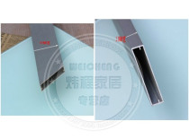 No side full-hidden frame door cabinet door frame aluminum alloy frame wine cabinet bathroom N mirror cabinet door set for aluminum alloy cabinet door