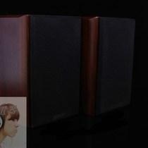 5-inch hifi audiophile-grade home audio 2 0 wooden bookshelf speaker passive high-bass small amplifier matching box