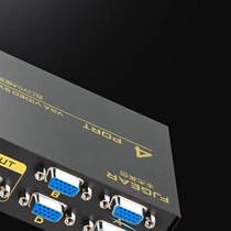 High-end manual Fengjie 15-4 switch manual VGA switch sharer one monitor connected to four