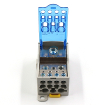 Copper terminal block neutral box overcurrent oUKK-250 cabinet wiring terminal branch box copper rail type
