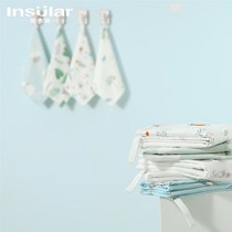 Yinxiuli pure cotton d gauze towel baby saliva towel childrens baby face wash square newborn baby supplies