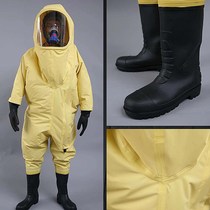 RFH02 fully enclosed heavy-duty chemical protective clothing sealed built-in chemical protective clothing