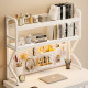 Desktop storage rack storage rack hole board computer desk iron bookshelf student desk simple storage rack