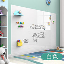 Childrens small blackboard wall sticker can be removed without damaging the wall. Magnetic soft whiteboard for home use teaching office training and writing