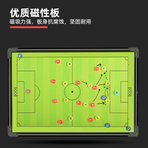 篮球战术板铝合金磁性板可擦写教学指挥大号支架式比赛足球教练板