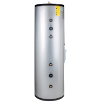 Double-coil copper stainless steel thermal insulation pressure water tank energy storage hot water tank boiler solar hot water exchange tank