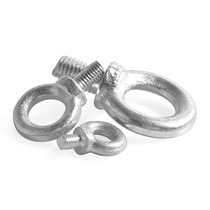 Sufa 4 grade 8 galvanized lifting eye screw ring nut lifting ring hardware rigging ring M6M8M10M12-