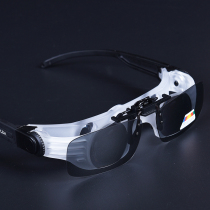 Spot fishing telescope HD outdoor myopia presbyopia B viewing drift special fishing glasses can be clipped to polarized light to increase clarity