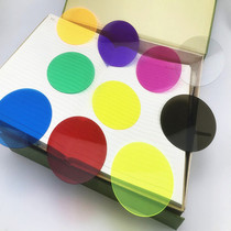 pvc color transparent plastic sheet transparent card y disc film painting kindergarten environmental creation little red book same style