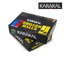 Industry ARAKAL squash ball m beginner blue point advanced red point medium ball single and double yellow point special K competition wall level white ball
